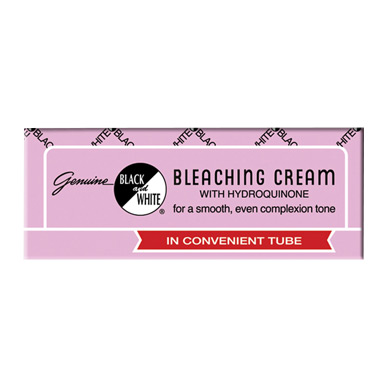 Black and deals white bleaching cream